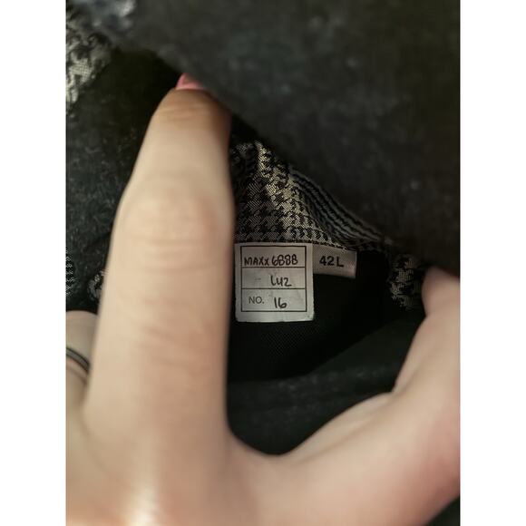 Classic Petrocelli Men’s Wool Silk Cashmere black Blazer Sport Coat SIZE 42L - Picture 4 of 8